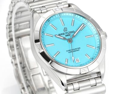 Swiss Breitling Chronomat Automatic 36 Series 2824 Movement Steel Tiff@ny Dial Watch